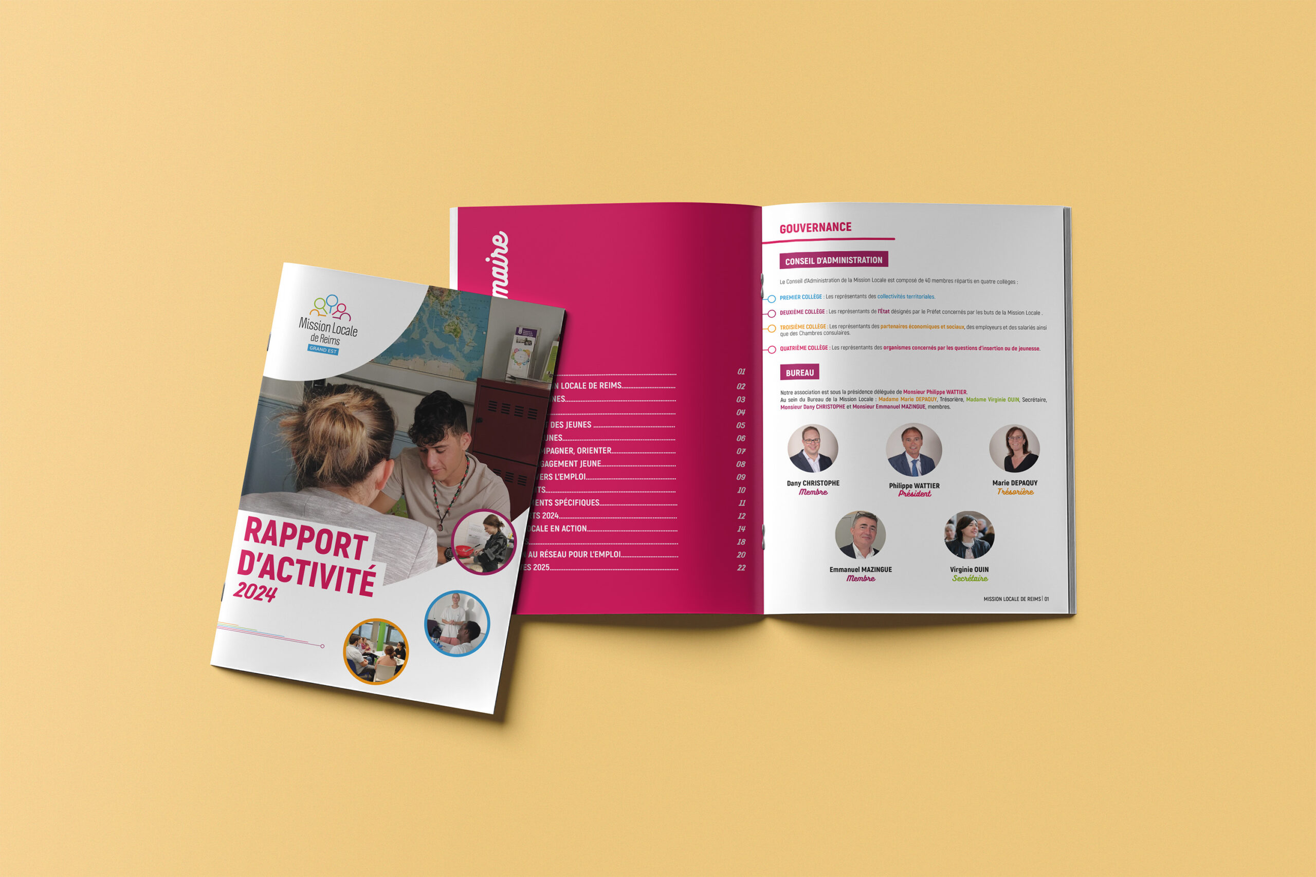 support de communication