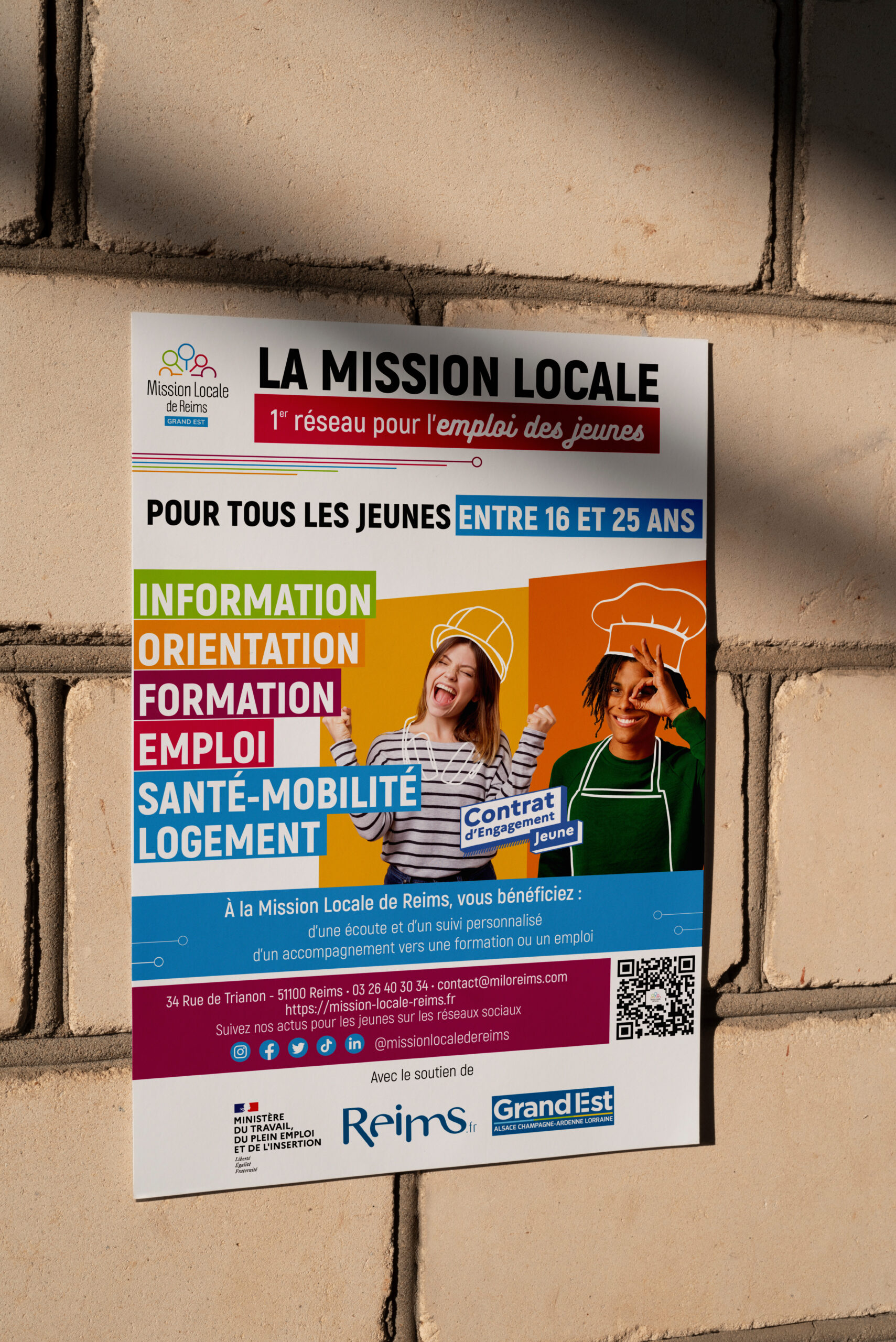 support-de-communication-affiche-mission-locale-de-reims