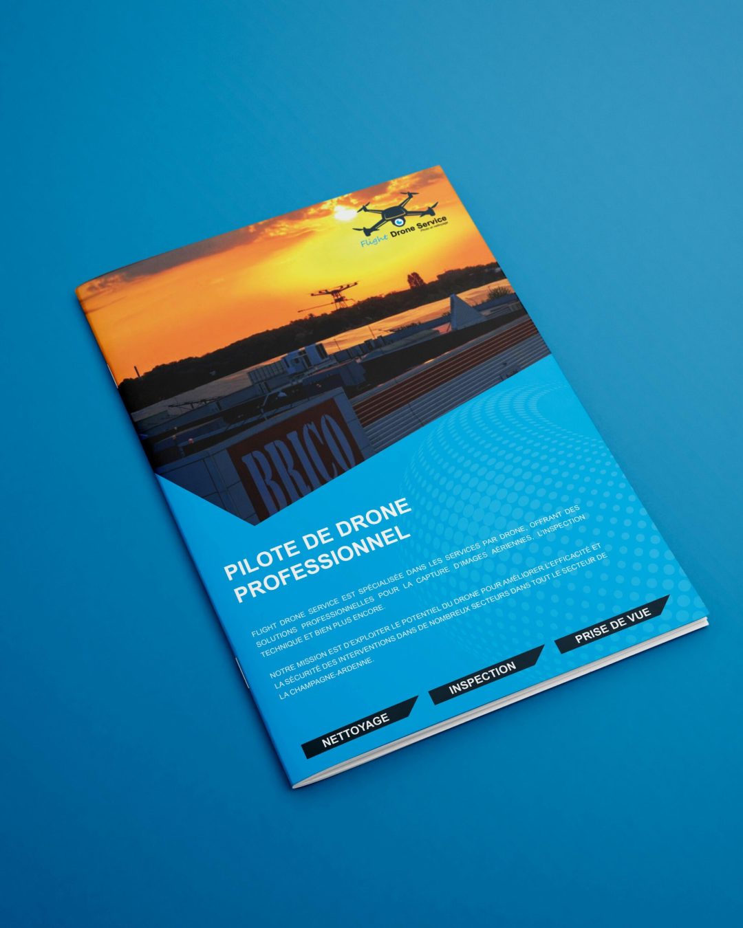 support-communication-flight-drone-service